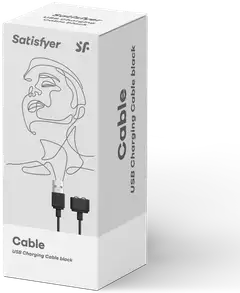 Satisfyer USB Charging Cable valkoinen - 3