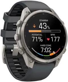 Garmin Fenix 9 Pro 47 mm titaani- ja grafiitinharmaa urheilukello - 5