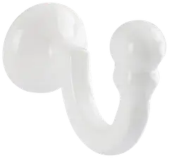 Ihanin tamppikoukku valkoinen 2kpl - 1