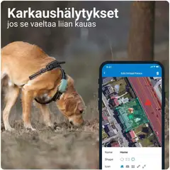 Tractive koira XL 4G GPS/aktiivisuuskaulapanta - 3