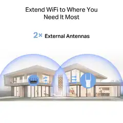 Mercusys ME25BE WiFi 7 kantamalaajennin - 3