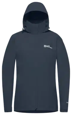 Jack Wolfskin naisten kuoritakki Trailtime - Midnight Sky - 6