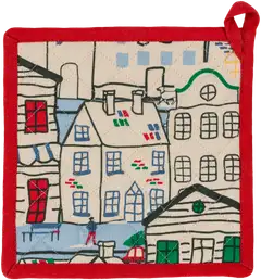 House patalappu Winter town 22 x 22 cm - 2