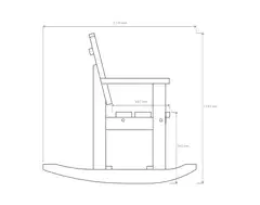 Miljöörakennus jämäkkä kahden istuttava seniorikeinupenkki grafiitin harmaa 116 x 131 x 113 cm - 2