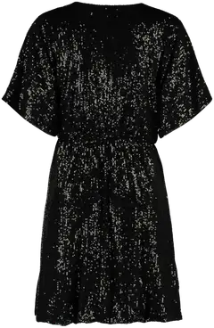 Hailys naisten mekko Salina musta - black sequins - 3