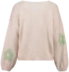 Hailys naisten neuletakki cd fl44ewer unf-3344 - beige/sage green - 3