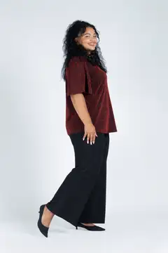 Now Curvy naisten juhlatunika 11861 - Glitter - 3