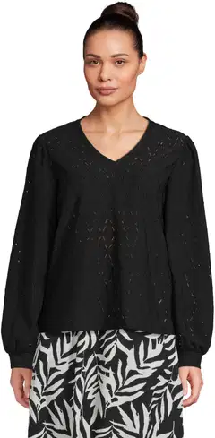 House naisten pusero Lace 213H262907 - black - 1