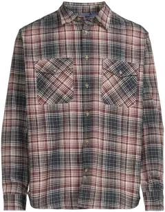 House miesten flanellipaita CYCLO® 194H382604 - Fig/NavyCheck - 2