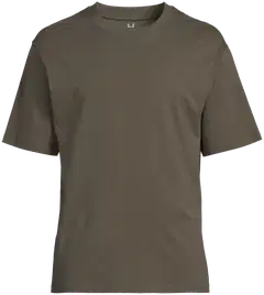 House miesten t-paita o-pääntiellä oversize 195HBNOS24 - Black olive - 2