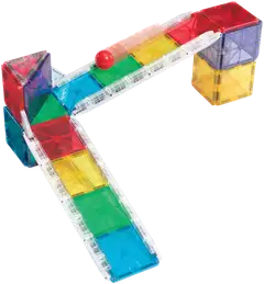 MAGNA-TILES® Rail Racer Small -kuularata 33 osaa magn. rak.sarja - 1