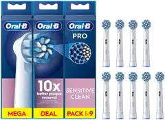 Oral-B Vaihtoharja Sensitive Clean 3+3+3kpl - 1
