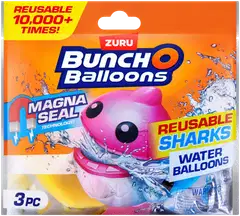 Bunch O Balloons uudelleenkäytettävät vesipallot hai 3 kpl - 3