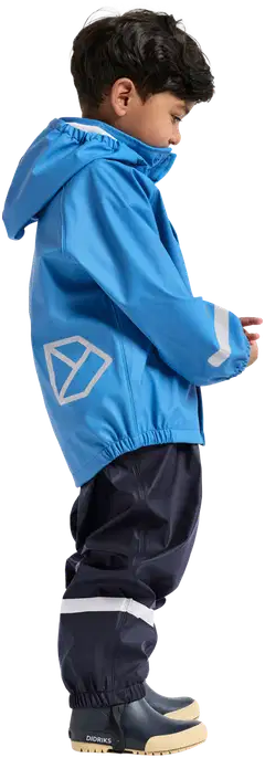 Didriksons lasten sadetakki Slaskeman - Sharp blue - 7
