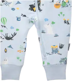 Muumi  vauvojen pyjama Leikkihetki 593840 - vaaleansininen - 3