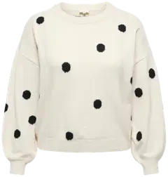 Only Carmakoma naisten neule Carrica - Birch - 1