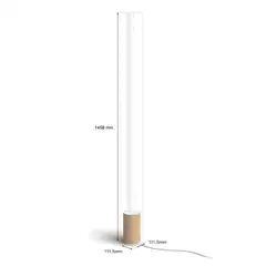 Philips Hue Gradient Signe -lattiavalaisin 29W 2000-6500K 2550LM tammi säädettävä monivärinen - 2