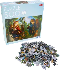 Tactic Palapeli Puzzle Lovers Along the Sylvan Path 500 palaa - 2