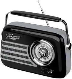 Macs radio Bluetooth kaiuttimella Melody musta - 5
