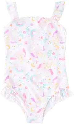 TEX lasten uimapuku frilla I276497 - PINK LIGHT 3 - 1