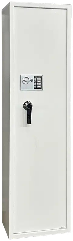 Trekker Asekaappi 6-asetta AS600 v2, digitaalilukolla, Valkoinen - 1