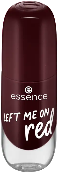 essence gel nail colour geelikynsilakka  8 ml - LEFT ME ON red - 2