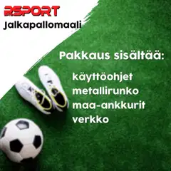 2 x ProSport jalkapallomaali real 240 x 150 cm - 2