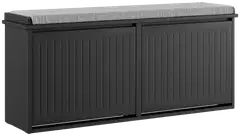 SoBuy kenkäpenkki tummanharmaa FSR98-XL-SCH - 1