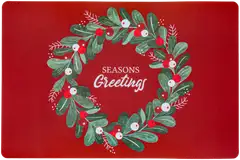 House muovitabletti Greetings 4 kpl 30 x 45 cm punainen - 1