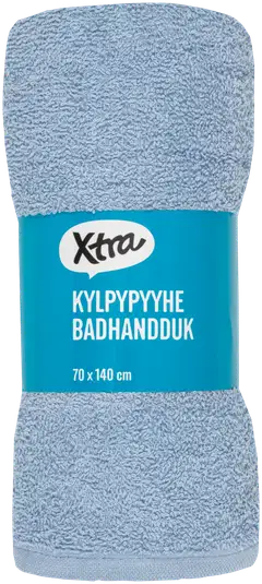 Xtra kylpypyyhe Anna 70x140 cm vaaleansininen - 3