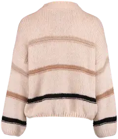 Hailys naisten neule Sk Va44nia UNF-3933 - beige/taupe stripe - 3