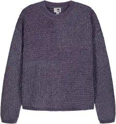 WKLY. naisten pehmeäpintainen chenille-neulepusero 213W280253 - Grape - 1