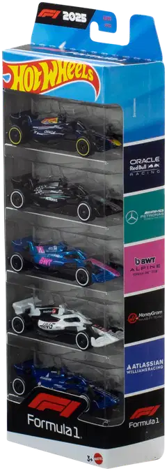 Hot Wheels F1 Race 5-pack - 2