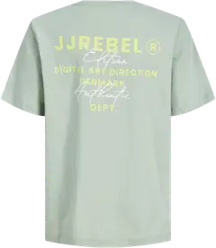 JJ REBEL JUNIOR lasten t-paita - Aqua Gray - 2