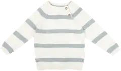TEX BABY vauvojen raitaneule I990470 - GREY CHINE DARK - 1