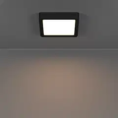 EGLO kattovalaisin Fueva 6 LED 7W CCT 15x15 cm musta - 7