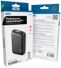 Wave Pocketpower lisävirta 10000 mAh musta - 5