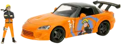 Jada Naruto Shippuden: Naruto ja 2001 Honda S2000, 20 cm, 1:24, die-cast - 2