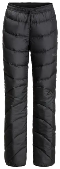 Jack Wolfskin naisten untuvahousut Atmosphere pants w 1501303 - BLACK - 1