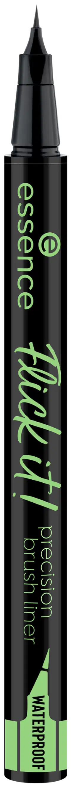 essence Flick it! precision brush liner waterproof 01 Black 0.5 ml - 2