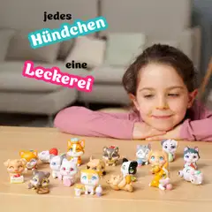 Simba - Kawaii Pups, söpö 4,5 cm keräilylemmikki ja herkkuruoka, 18 erilaista, myydään yksittäin - 6