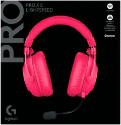 LOGITECH PRO X 2 langattomat kuulokkeet MAGENTA - 1