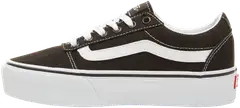 Vans naisten vapaa-ajan jalkine Ward Platform - Black/white - 2