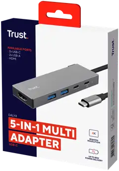 Trust Dalyx 5in1 adapteri - 5