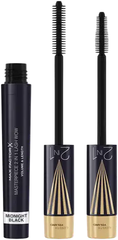 Max Factor Masterpiece 2in1 Mascara Midnight  Black 7 ml ripsiväri - 1