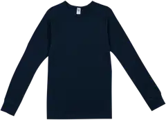 House lasten aluskerraston paita merinovilla-lyocellsekoitetta 231H332697 - 19-4118tcx dark denim - 1