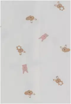 Ciraf vauvojen potkupuku Pupu 250B263012 2-pack - pink bunny - 4