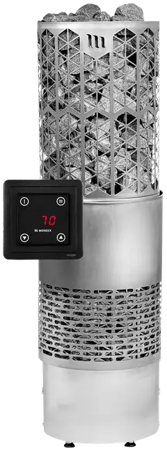 Mondex sähkökiuas Kaira E2W 9,0 kW RST, sisältää WiFi - 1