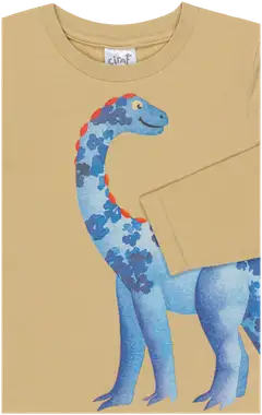 Ciraf lasten trikoopaita Dino 25pc260213 - 15-1217tcx mojave desert - 3