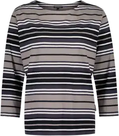 Reino&Aino naisten pusero - Grey stripe - 1